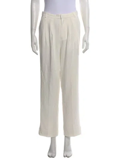 Pre-owned Cinq À Sept Wide Leg Pants In Neutral