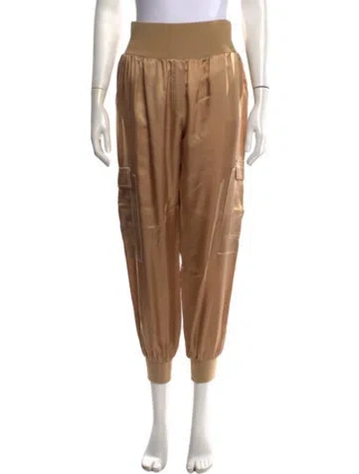 Pre-owned Cinq À Sept Wide Leg Pants In Neutrals