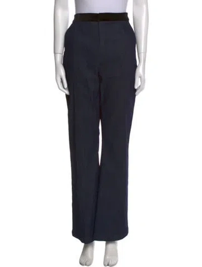 Pre-owned Cinq À Sept Wide Leg Pants W/ Tags In Blue