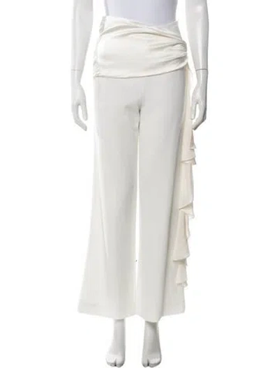 Pre-owned Cinq À Sept Wide Leg Pants W/ Tags In White