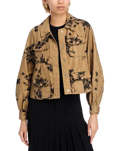 Cinq À Sept Cinq A Sept Wildflower Whimsy Adami Jacket In Brown