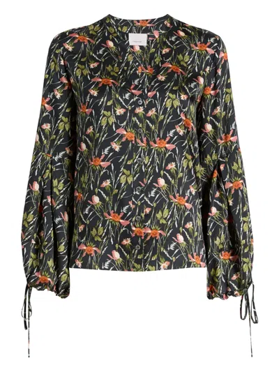 Cinq À Sept Windswept Meadow Rosella Top In Multi