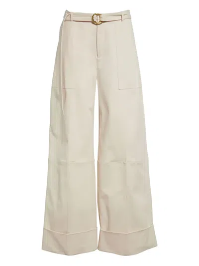 Cinq À Sept Winona Belt Trousers In Neutral