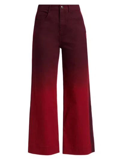 Cinq À Sept Women's Betsy Ombré Flared Jeans