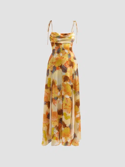 Cinq À Sept Cinq A Sept Watercolor Floral Betty Dress In Multi