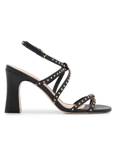 Cinq À Sept Women's Blair 95mm Studded Leather Sandals In Black