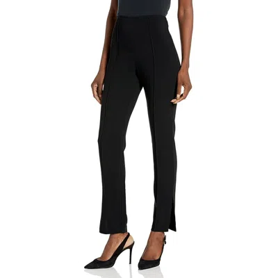 Cinq À Sept Women Brianne Cotton Side Slit Dress Pants Black