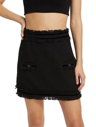 Cinq À Sept Women's Christie Tweed Miniskirt In Multi