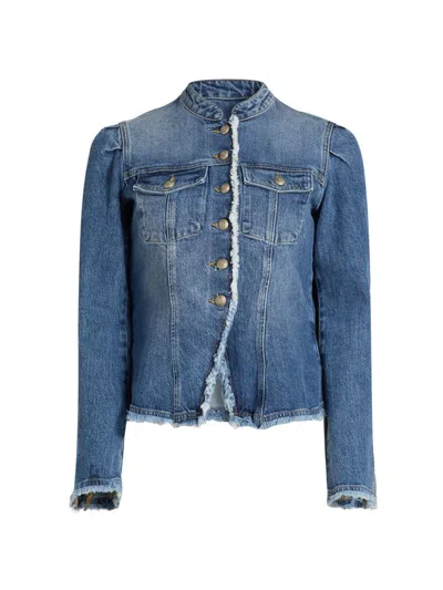 Cinq À Sept Women's Denim Avril Jacket In Blue