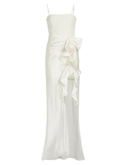 Cinq À Sept Women's Drina Sleeveless Gown In Ivory