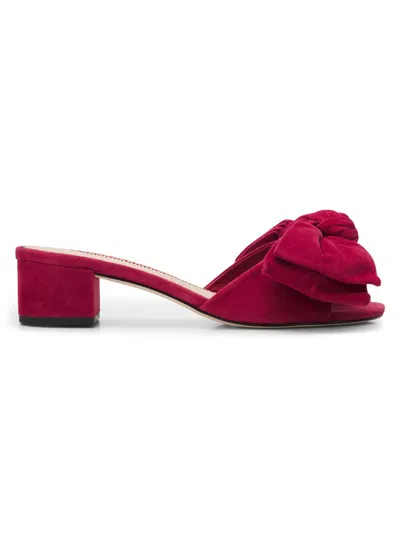 Cinq À Sept Women's Faith 40mm Bow-detail Block-heel Sandals In Pink