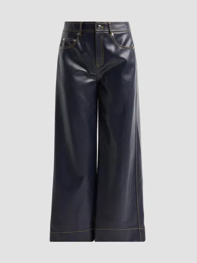 Cinq À Sept Women's Faux-leather Betsy Pants In Black