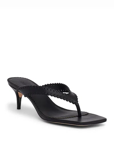 Cinq À Sept Frankie Thong Slide Sandal In Black