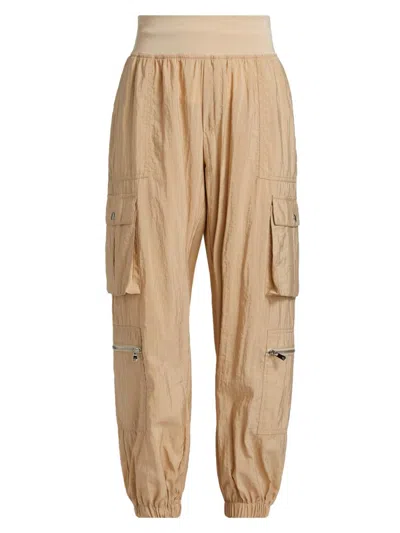 Cinq À Sept Women's Genevive Cropped Cargo Pants In Brown