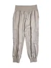 Cinq À Sept Women's Giles Cupro Jogger Pants In Gray In Grey