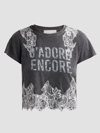 Cinq À Sept Cinq A Sept J'adore Encore Tee In Blue