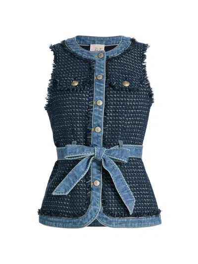 Cinq A Sept Joans Vest In Multi