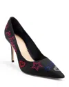 Cinq À Sept Cinq A Sept Women's Juliet Embellished Pumps In Black/multi