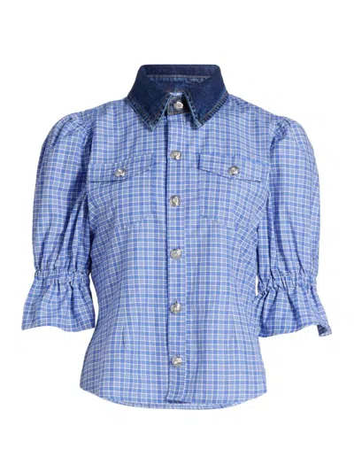 Cinq À Sept Cinq A Sept Cassidi Top In Blue