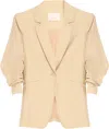 Cinq À Sept Tumbled Woven Khloe Blazer In Multi