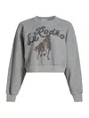 Cinq À Sept Cinq A Sept Jennifer Le Rodeo Pullover Sweatshirt In Gray