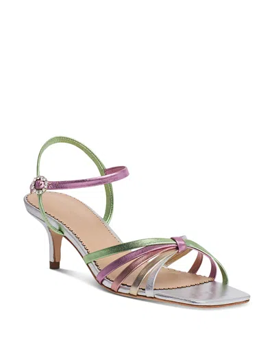 Cinq À Sept Cinq A Sept Women's Malia Strappy Metallic Sandals In Multi