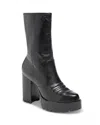 Cinq À Sept Marley Lug Sole Platform Boot In Black