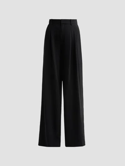 Cinq À Sept Women's Marne Pleated Trousers In Black