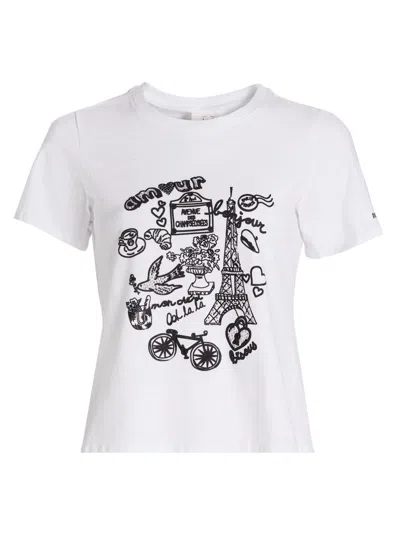Cinq À Sept Cinq A Sept Rhinestone Shrunken Tee In White