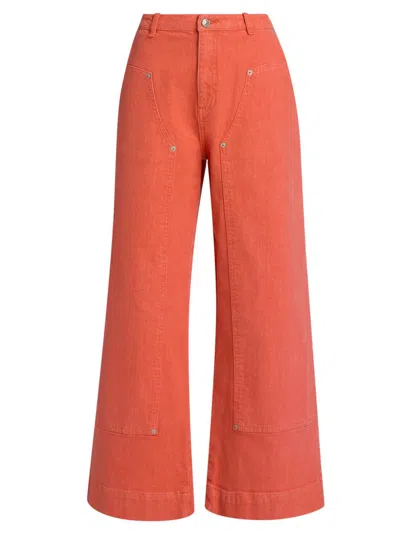 Cinq À Sept Ryker Jeans In Orange