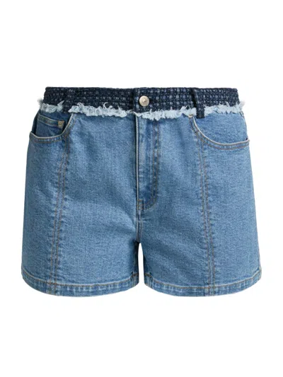 Cinq À Sept Vinny Short In Blue