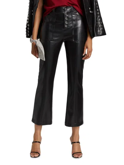 Cinq À Sept Women's Wallace Vegan Leather Pants In Black