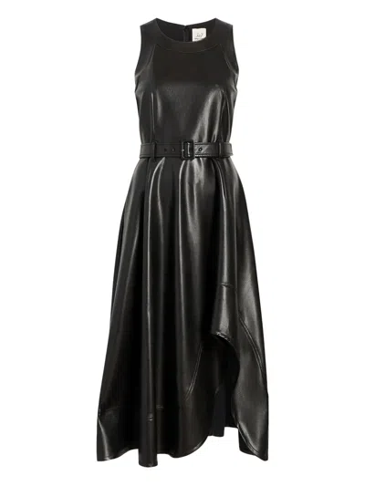 CINQ À SEPT ZELDA BELTED DRESS