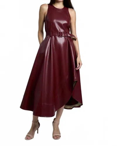 Cinq À Sept Zelda Dress In Wineberry In Gray