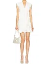 Cinq À Sept Zenni Mini Dress In Ivory In White