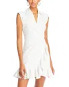 Cinq À Sept Zenni Mini Dress In Ivory In Ivory