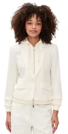 Cinq À Sept Khloe Le Petit Zip-front Blazer In Multi