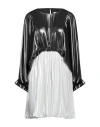 Cinqrue Woman Short Dress Lead Size Xs Polyester In Grey
