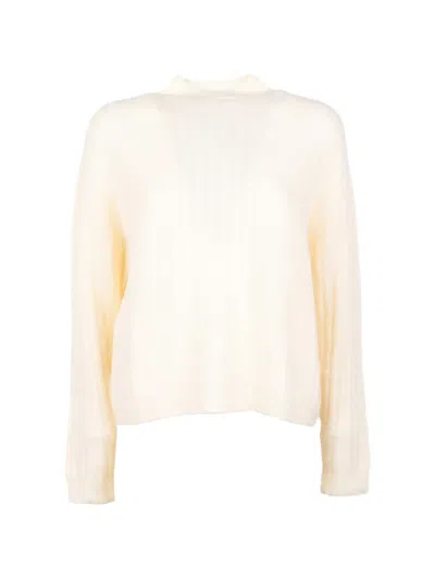 Cinque Ribbed-knit Sweater In Neutral