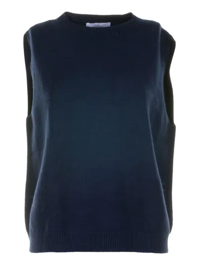Cinque Vicario Weste In Blau