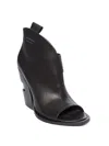 Cinzia Araia Open Leather Ankle Boot