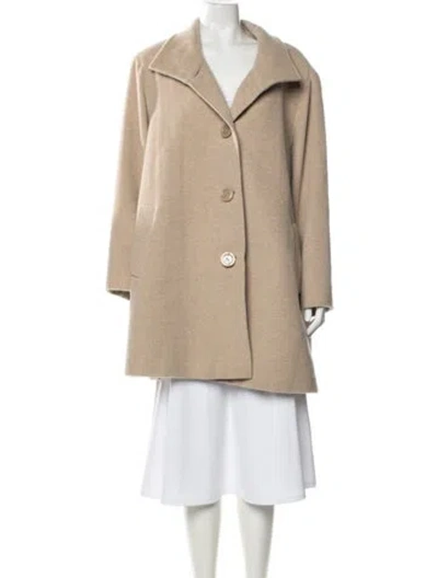 Pre-owned Cinzia Rocca Alpaca Jacket In Neutral