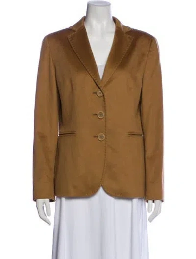 Pre-owned Cinzia Rocca Cashmere Blazer In Neutral