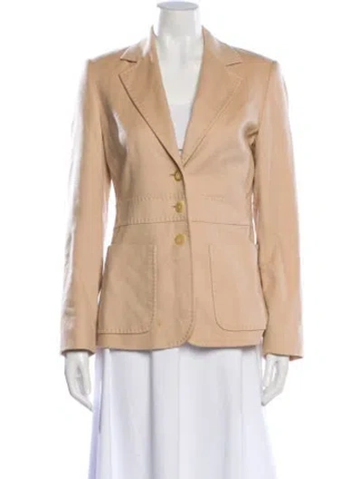 Pre-owned Cinzia Rocca Cashmere Blazer In Neutral