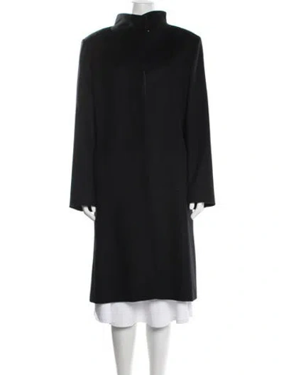 Pre-owned Cinzia Rocca Cashmere Coat W/ Tags In Black