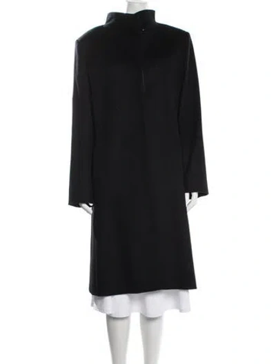 Pre-owned Cinzia Rocca Cashmere Coat W/ Tags In Black