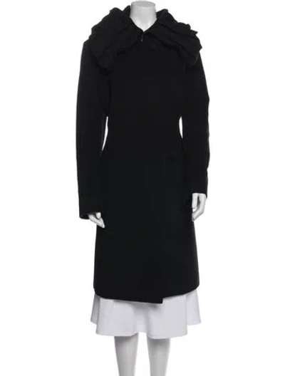 Pre-owned Cinzia Rocca Coat In Black