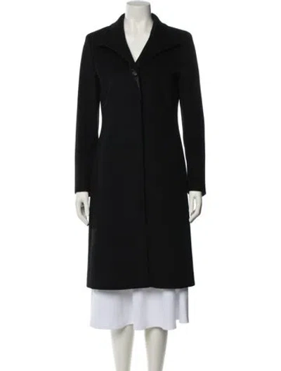 Pre-owned Cinzia Rocca Coat In Black