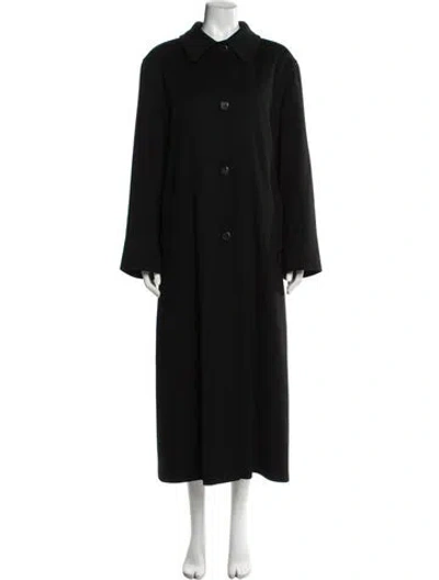 Pre-owned Cinzia Rocca Coat In Black