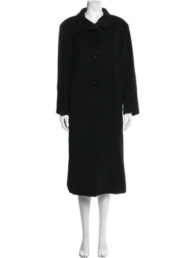 Pre-owned Cinzia Rocca Coat In Black